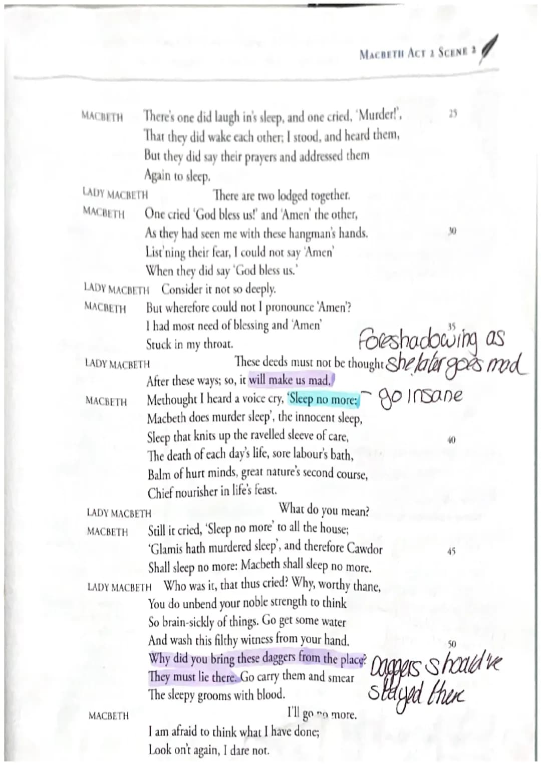 BANQUO
FLEANCE
BANQUO
FLEANCE
BANQUO
MACBETH
BANQUO
Both equally
mysterious,
Calling out to
See who's approaching"
- Trying toget MB to iden