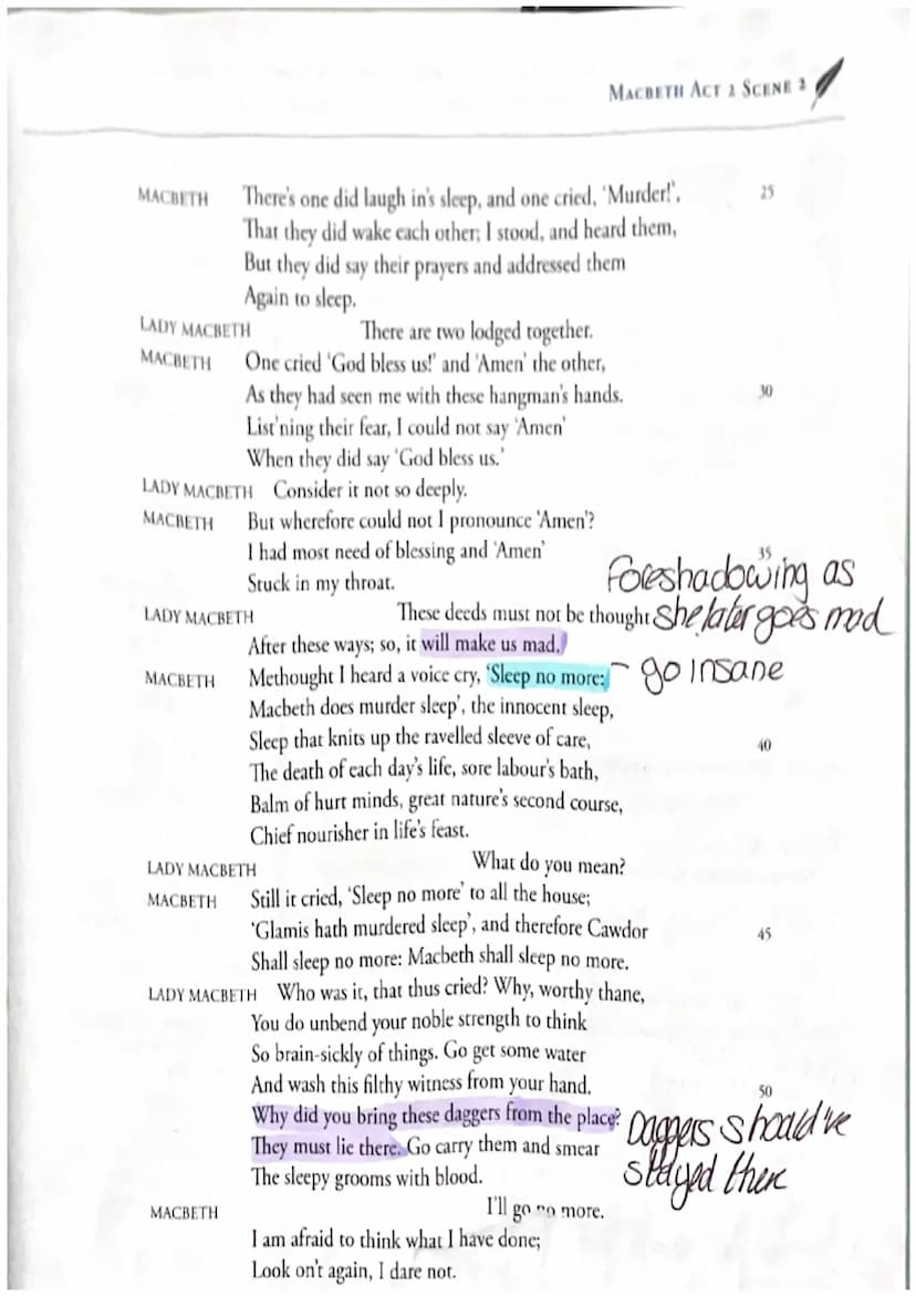 BANQUO
FLEANCE
BANQUO
FLEANCE
BANQUO
MACBETH
BANQUO
Both equally
mysterious,
Calling out to
See who's approaching"
- Trying toget MB to iden