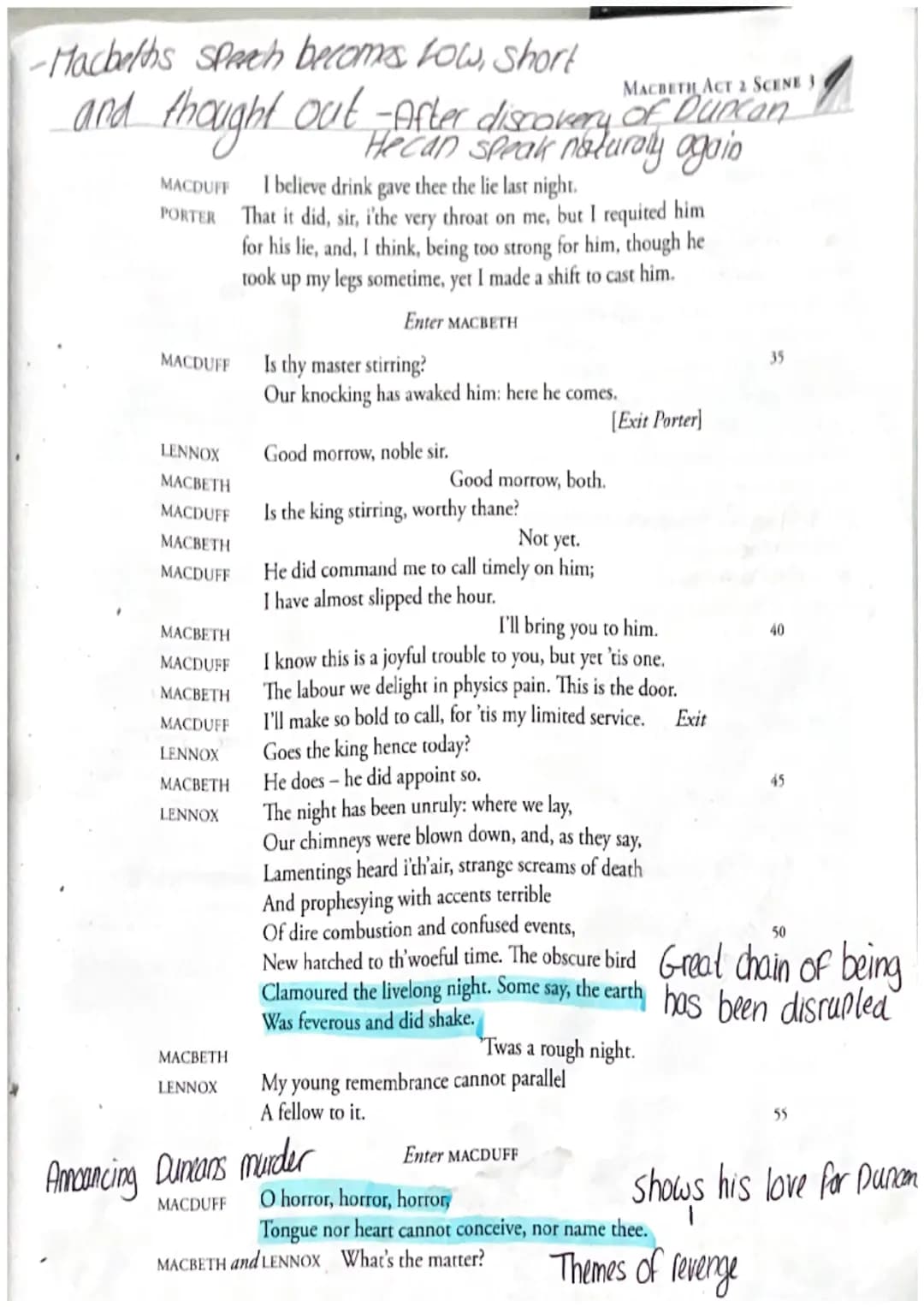 BANQUO
FLEANCE
BANQUO
FLEANCE
BANQUO
MACBETH
BANQUO
Both equally
mysterious,
Calling out to
See who's approaching"
- Trying toget MB to iden