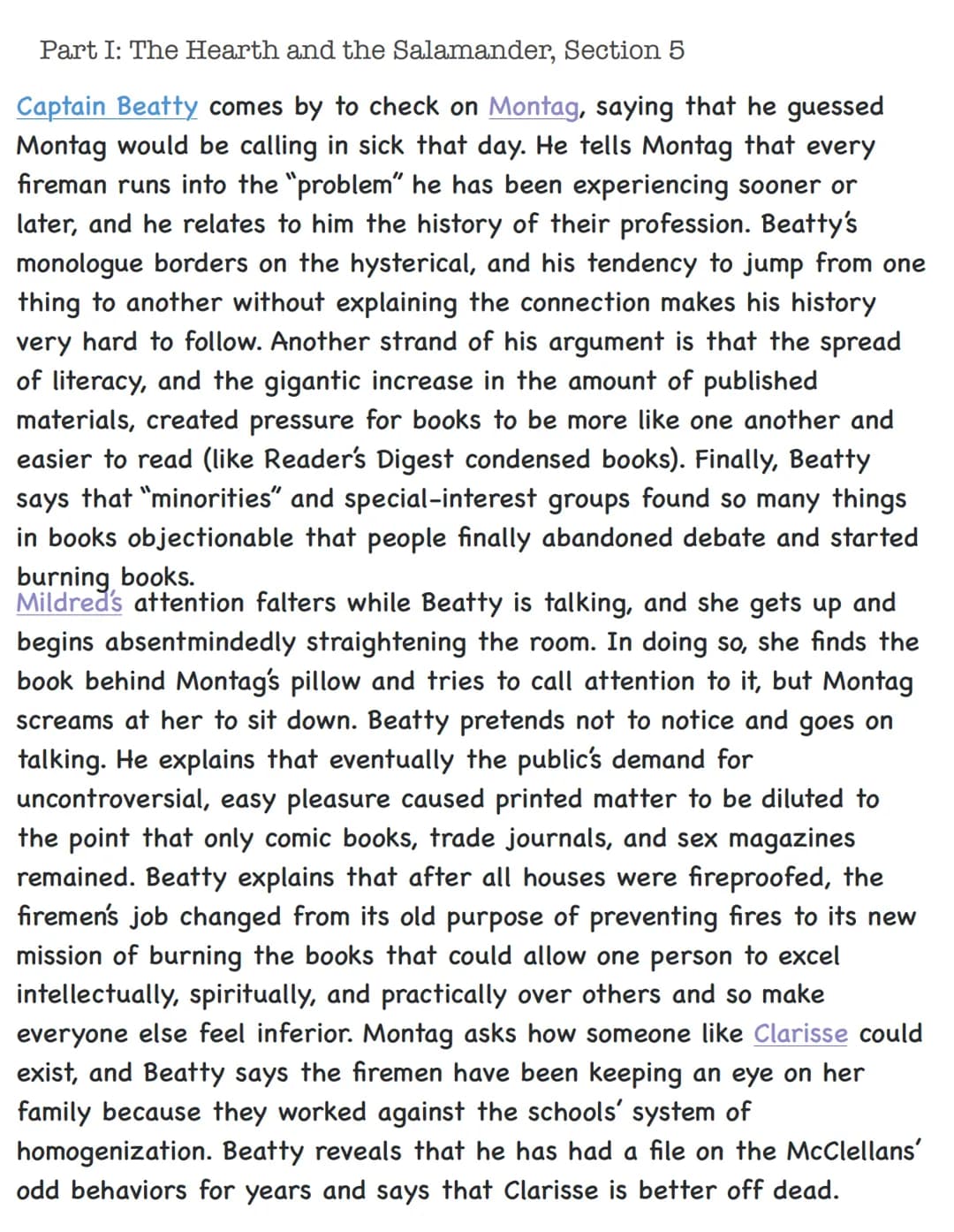 Fahrenheit 451 Story Analysis: Summaries, Quotes, and Insights