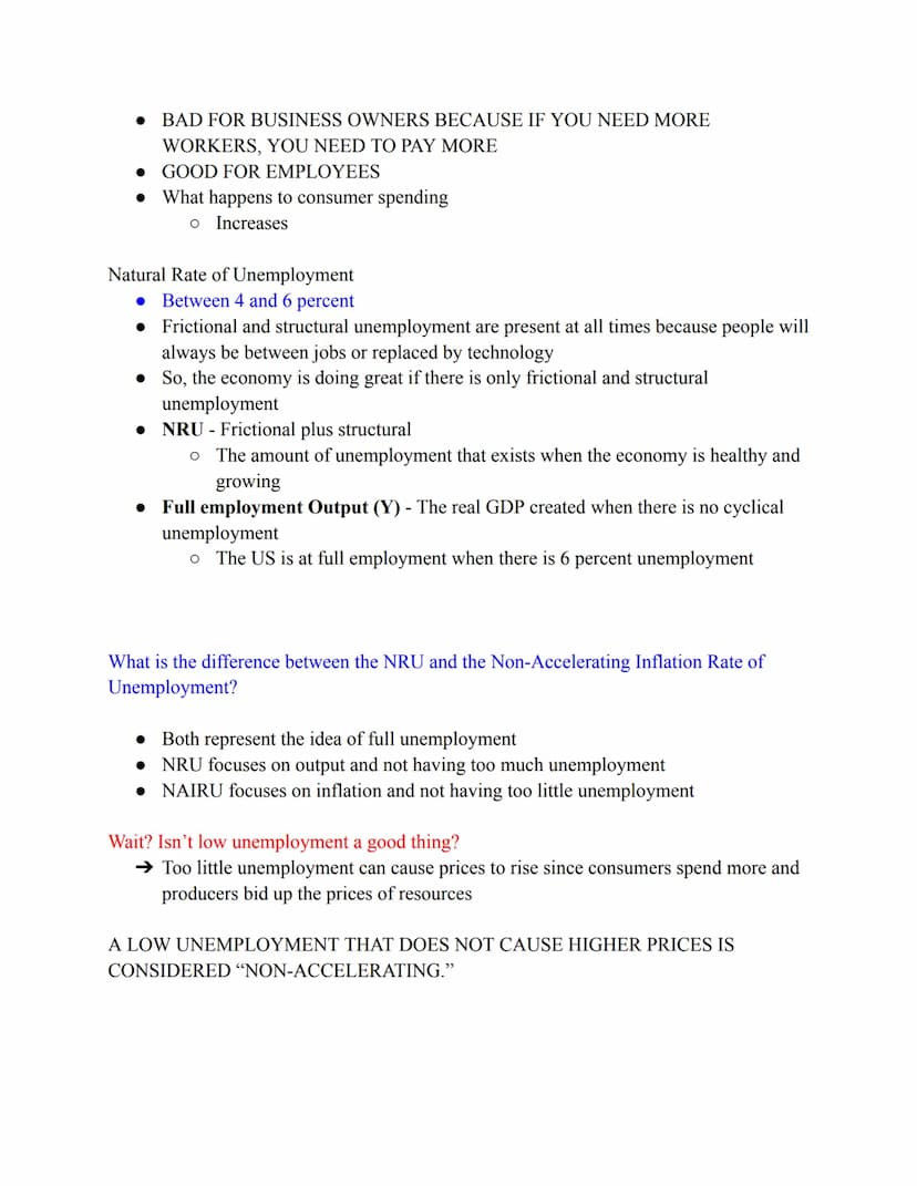 Unit 2: Macro Measures
What is Macroeconomics?
→ The study of the large economy as a whole
→ We analyze everyone
Why study the whole economy