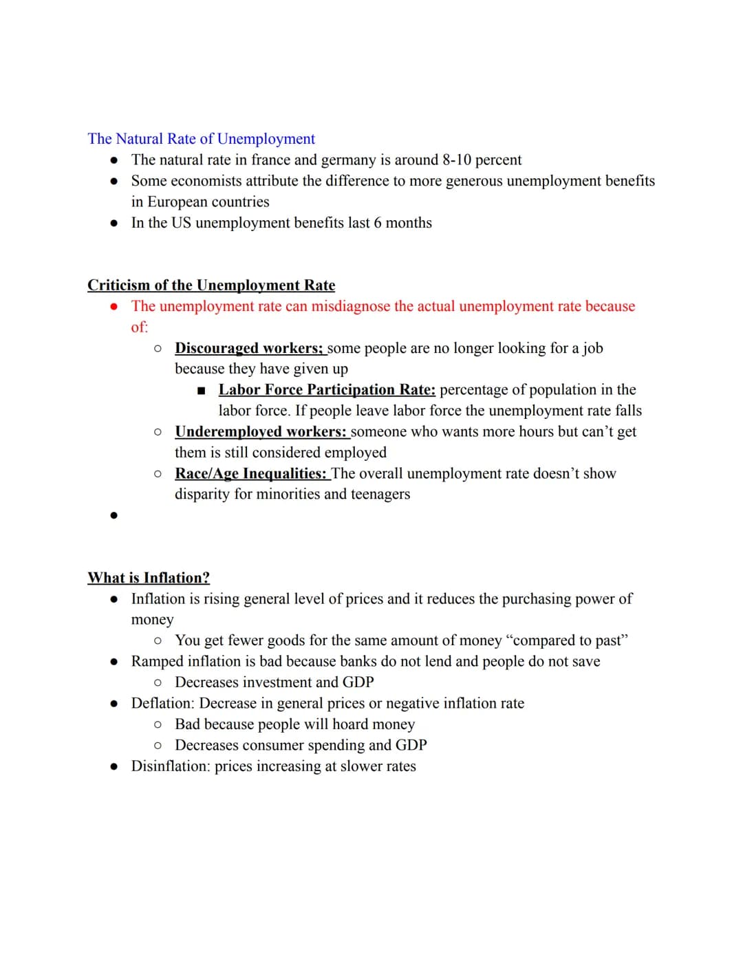 Unit 2: Macro Measures
What is Macroeconomics?
→ The study of the large economy as a whole
→ We analyze everyone
Why study the whole economy