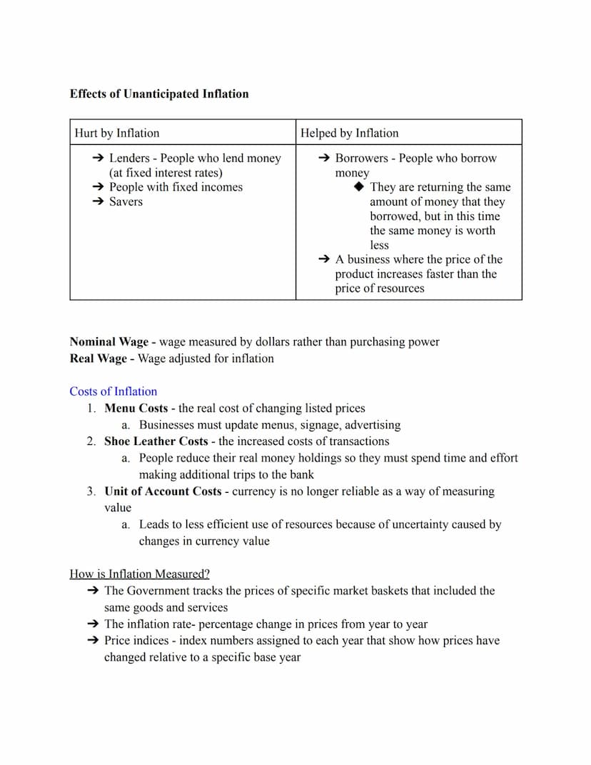 Unit 2: Macro Measures
What is Macroeconomics?
→ The study of the large economy as a whole
→ We analyze everyone
Why study the whole economy
