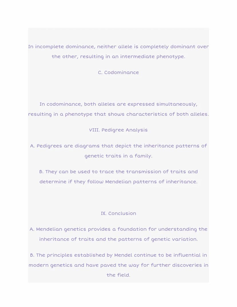 5.3 Mendelian Genetics
I. Introduction to Mendelian Genetics
A. Mendelian genetics refers to the principles of inheritance
discovered by Gre