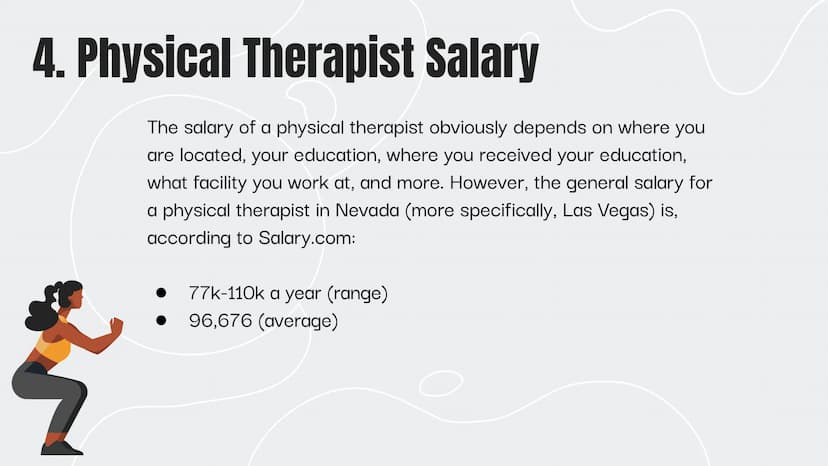 Physical Therapist
Presentation
By: Megan C
0 CONTENTS
Here's what you'll find in this presentation!
1. Required Education for this field
2.