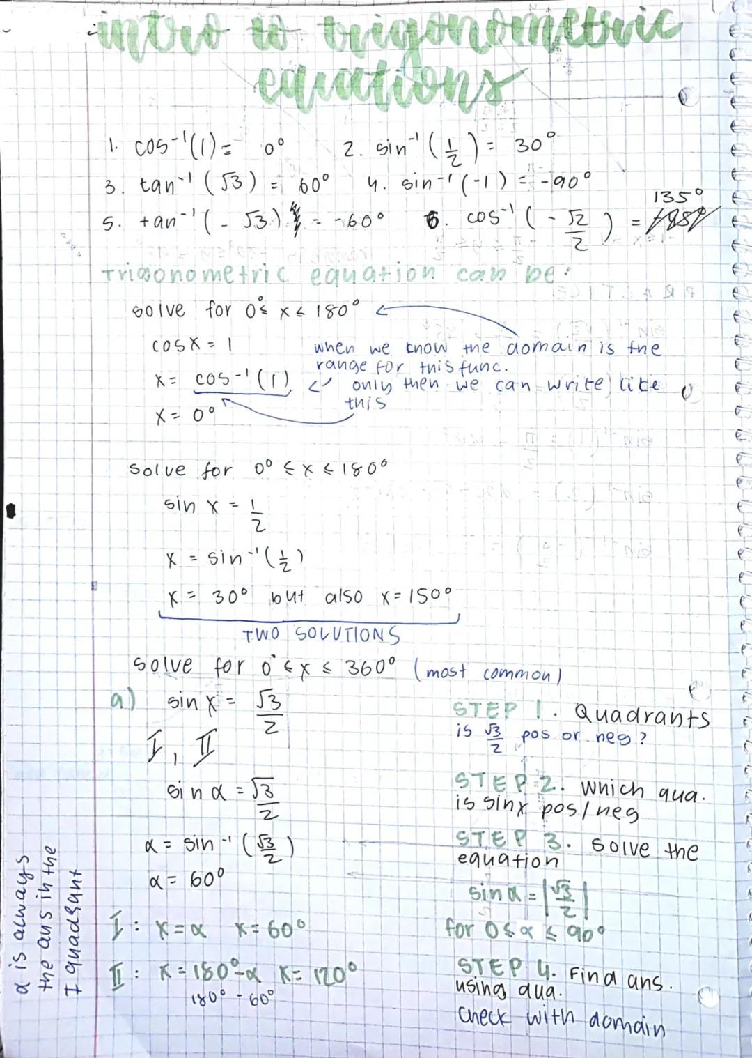 Easy Trigonometry Steps: Solve Trigonometric Equations for Beginners