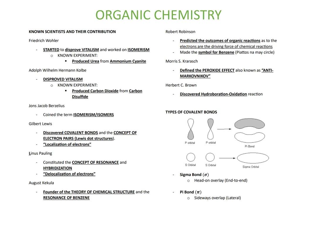 Ultimate Guide to Organic Chemistry: Memorize, Learn, and Explore!