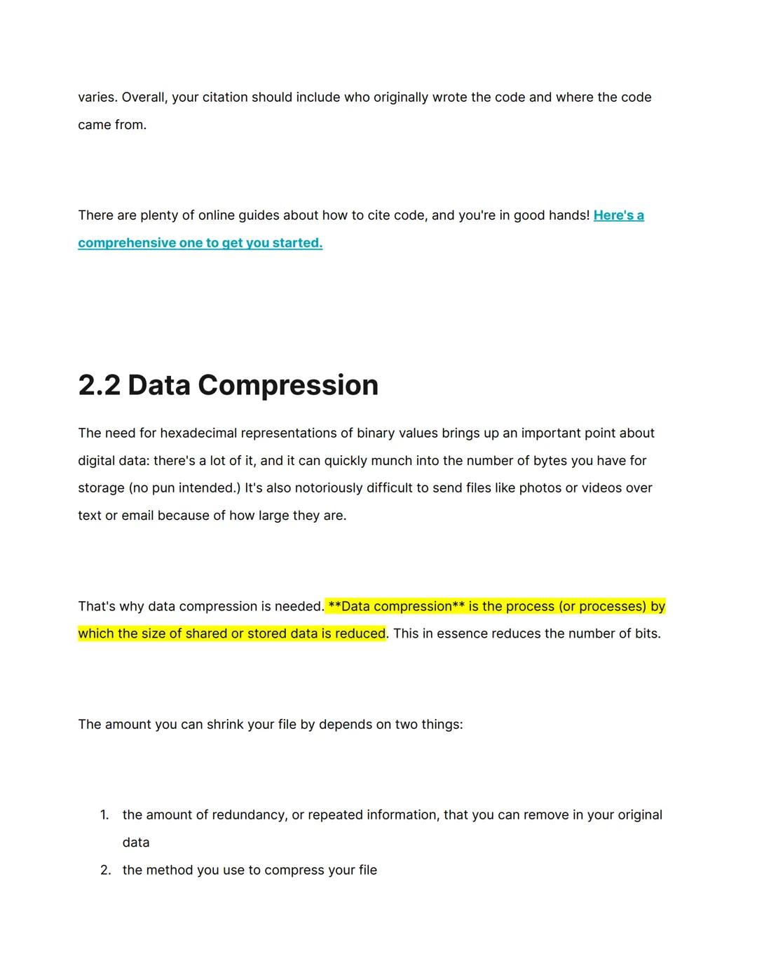 Information from: Fiveable (https://library.fiveable.me/ap-comp-sci-p)
Edited by: Gaby Querino
AP COMPUTER SCIENCE
PRINCIPLES STUDY GUIDE
1.