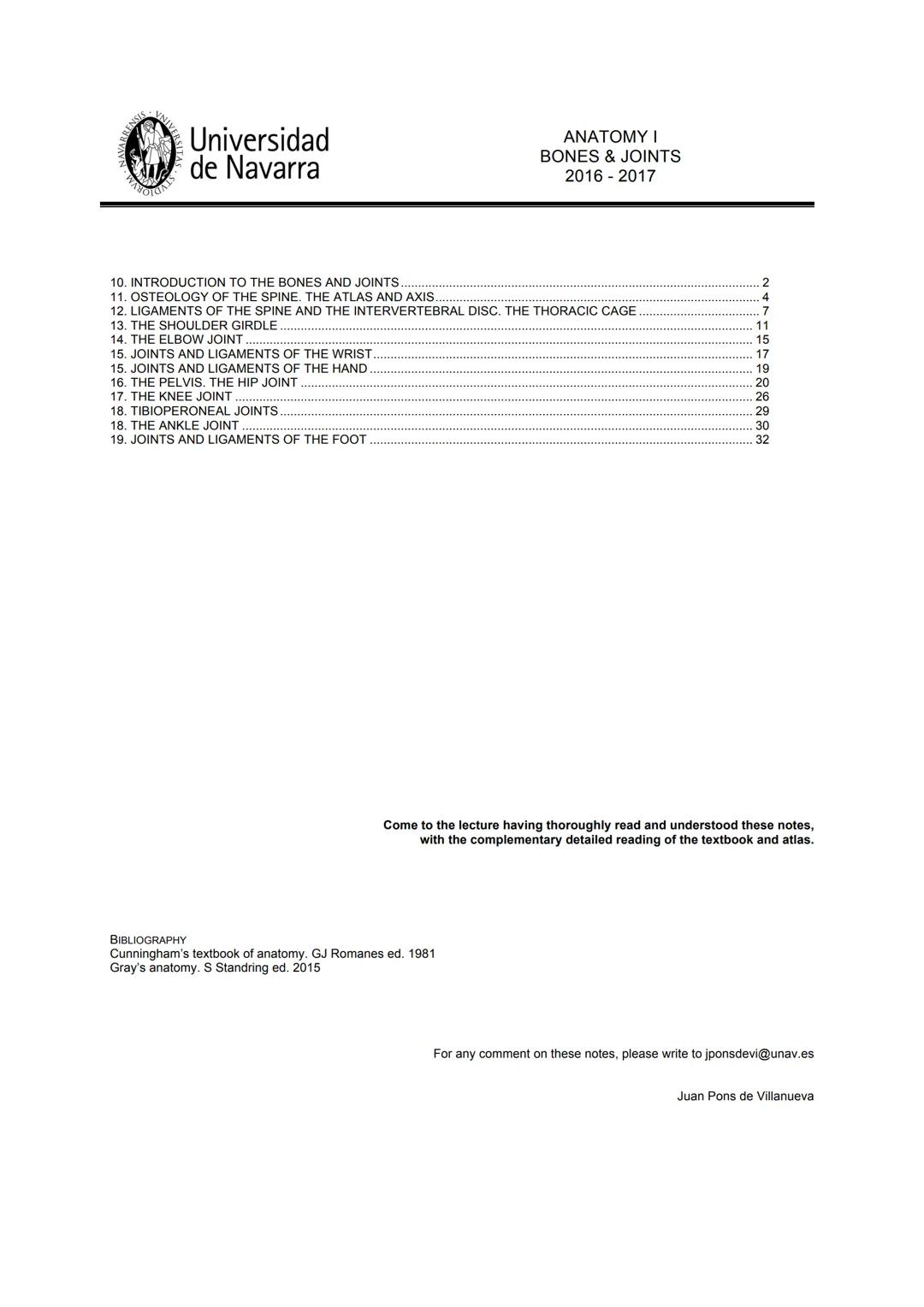 Introduction to anatomy of  Bones and Joints