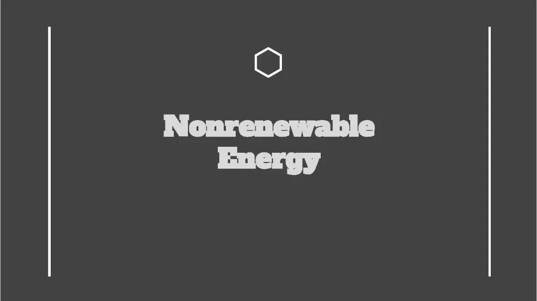 Non Renewable Energy