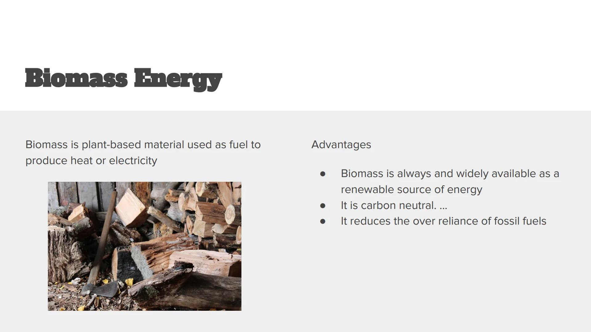 Nonrenewable
Energy What is nonrenewable
energy
A non-renewable resource is a natural resource that
cannot be readily replaced by natural me