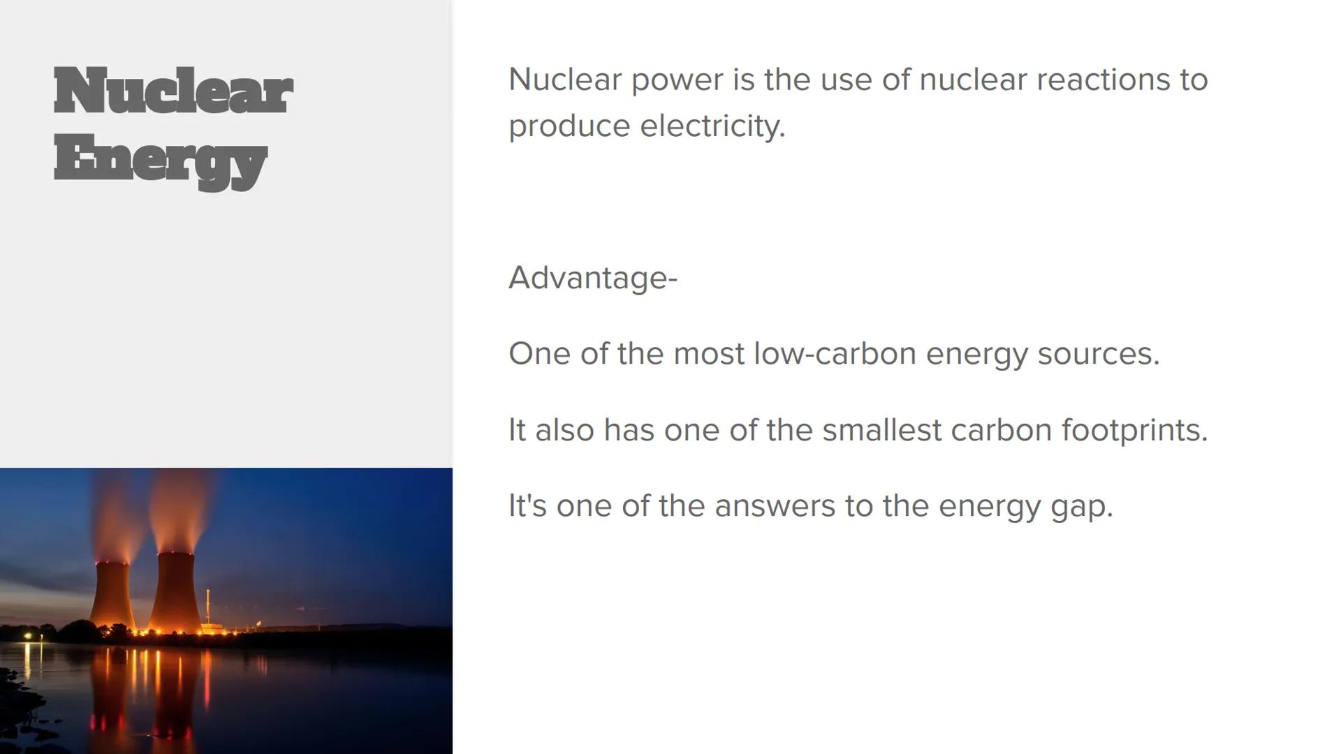 Nonrenewable
Energy What is nonrenewable
energy
A non-renewable resource is a natural resource that
cannot be readily replaced by natural me