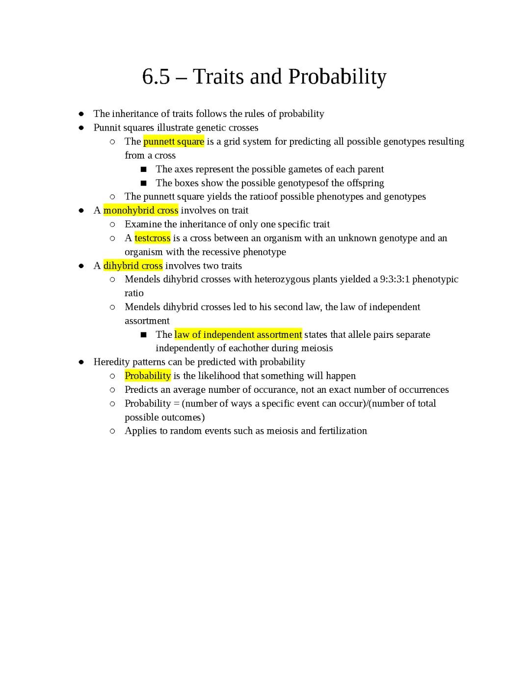 Understanding Punnett Squares and Probability: Fun Genetics Worksheets and Examples!