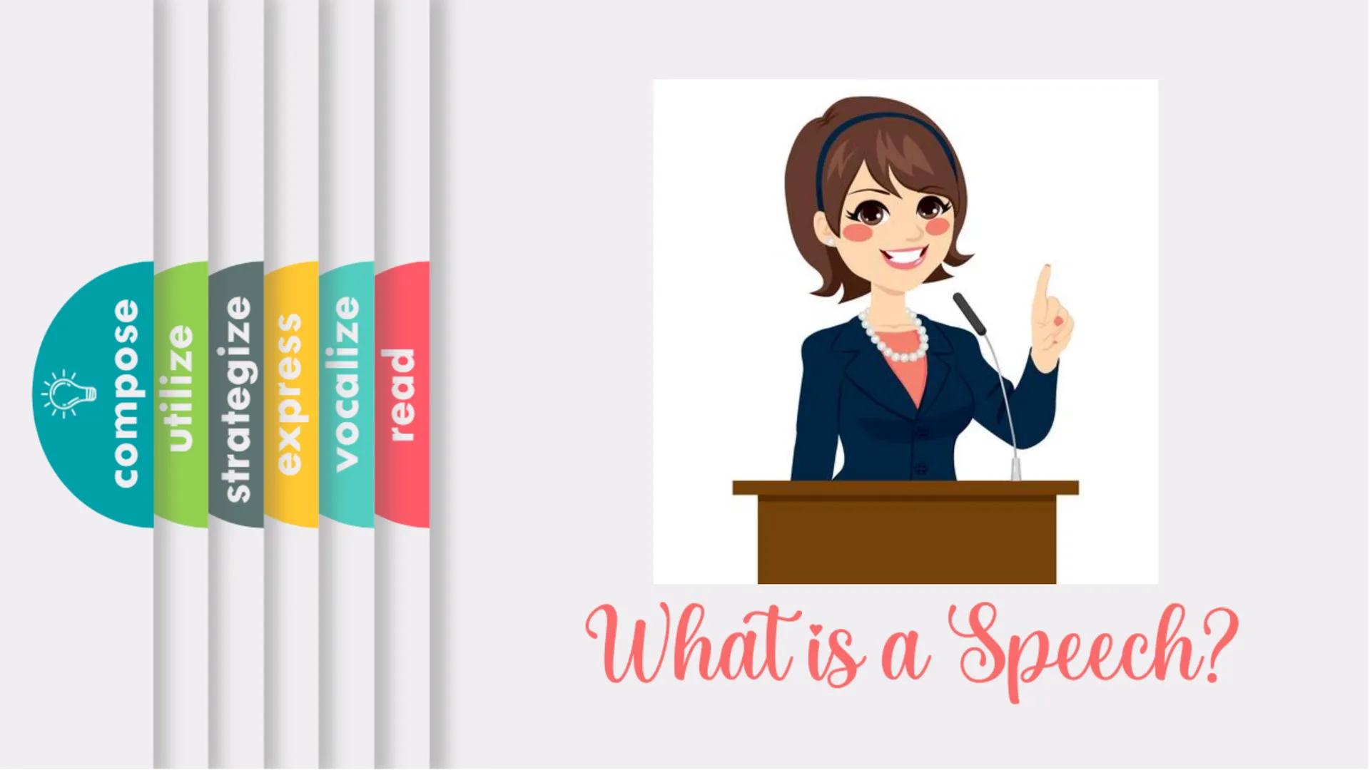 # Prosodic Features of Speech

- compose
- utilize
- strategize
- express
- vocalize
- read # Learning Outcomes

- ✓ Define verbal and non-v
