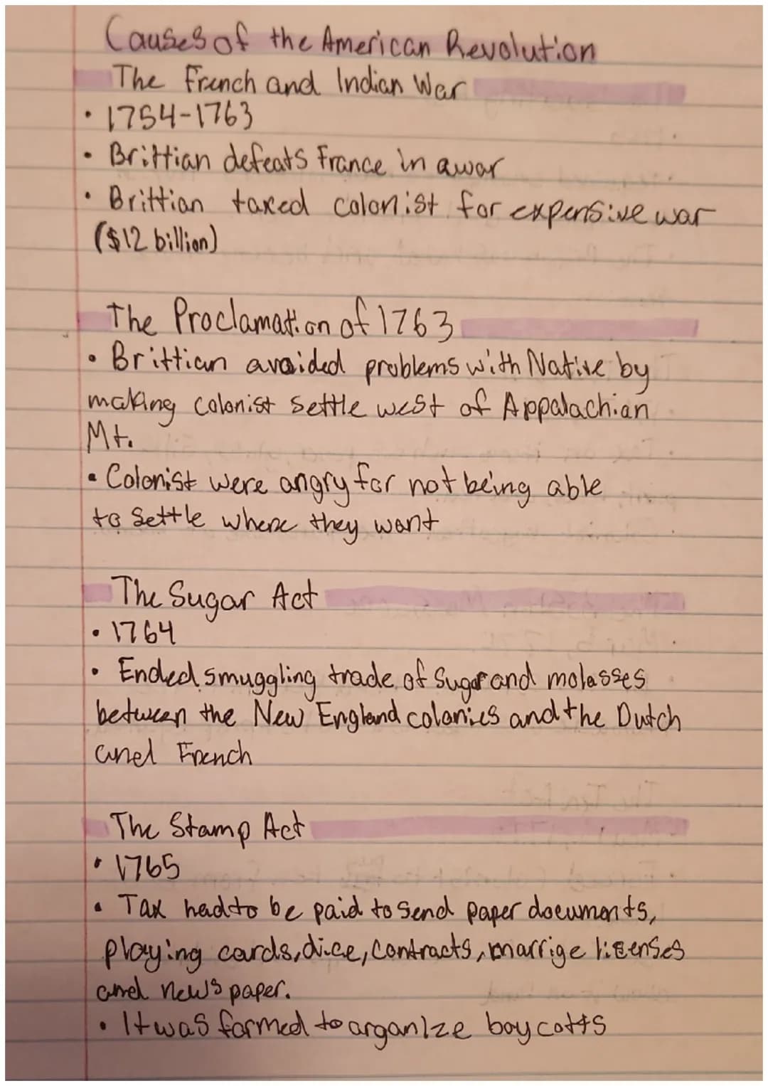 <h2 id="causesoftheamericanrevolution">Causes of the American Revolution</h2>
<h3 id="thefrenchandindianwar17541763">The French and Indian W