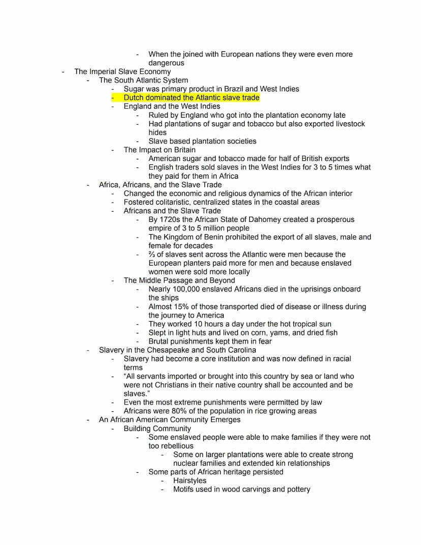Chp 1-2
Geography shaped tribes to who they were and creates their differences
New crops were brought back from the Americas to Europe and t