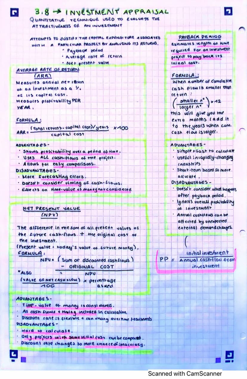 C
UNIT 3 - BUSINESS
3.1 Finance and accounts
TYPES OF EXPENDITURE :
Expenditure - An amount of money spent by the company. Business must cle