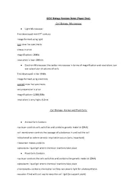 Know GCSE AQA Combined Science Trilogy Higher Notes  thumbnail