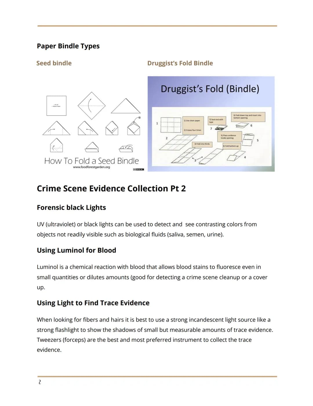 Forensic Science
Unit 2.4 & 2.5
CREATOR: Zuliana
@zuliana1787
Crime Scene Evidence Collection Pt 1
Evidence Collection uUniforms
1. Gloves
2