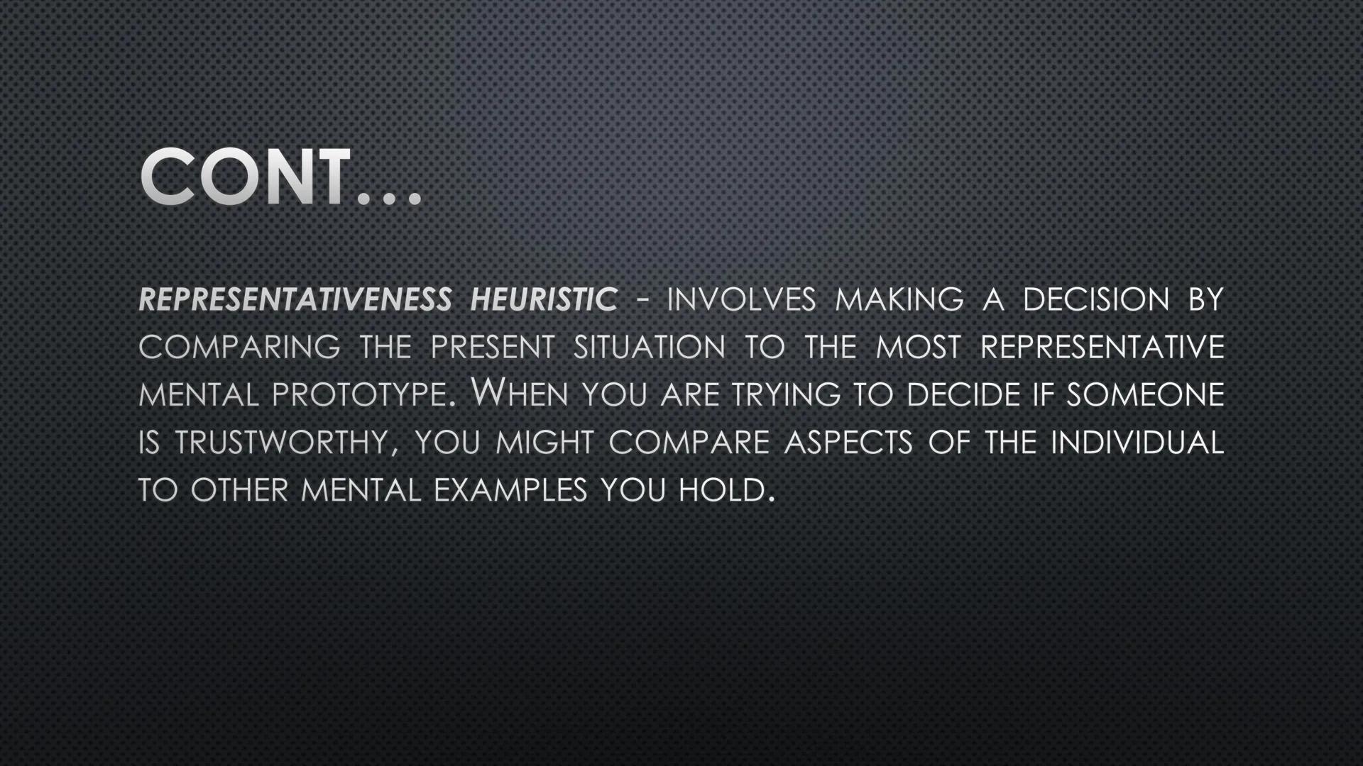 HEURISTICS
ㅠ
O
E
gemo
수
L2
다
문 INTRODUCTION
A HEURISTIC IS A MENTAL SHORTCUT THAT ALLOWS PEOPLE TO SOLVE
PROBLEMS AND MAKE JUDGMENTS QUICKLY
