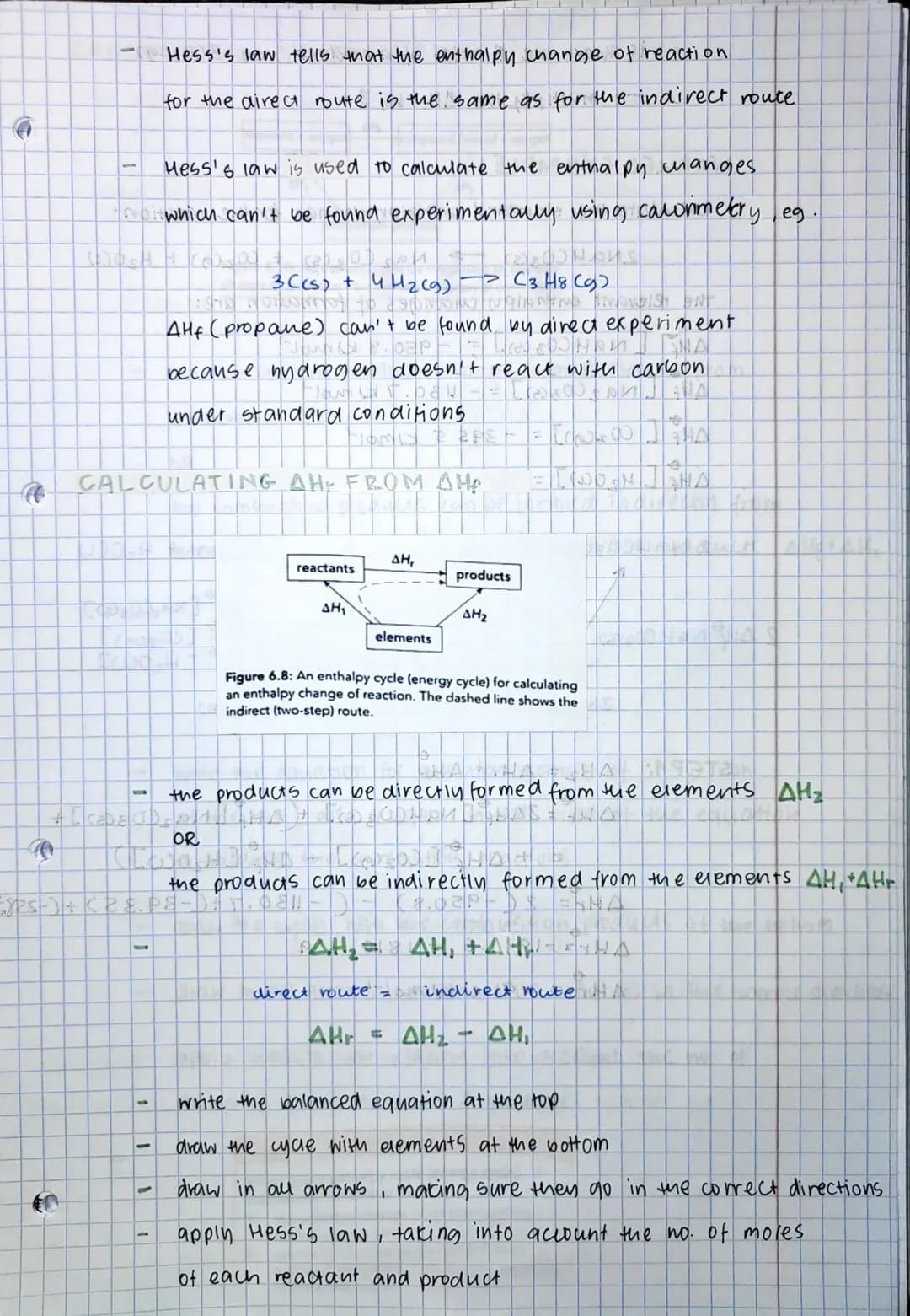 NN NOVINE
the enthalpy change in a chemical reaction is independent
of the route by which the chemical reaction is takes
Place as long as th