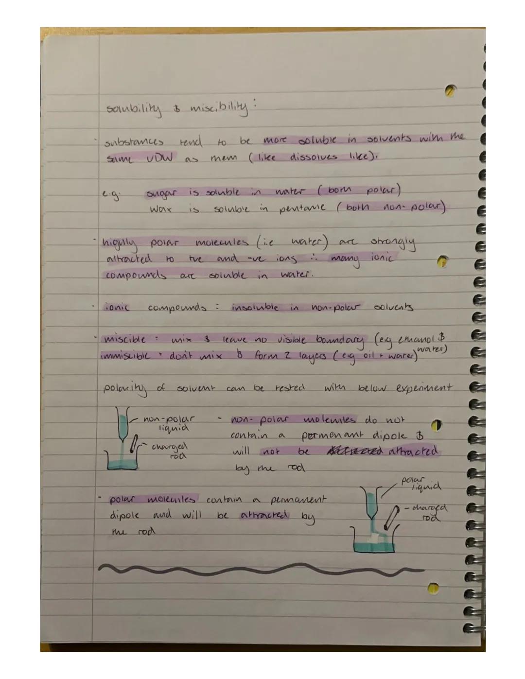 Structure & Bonding.
Intra molecular Bonding i
Intramolecular bonding.
molecule
Covalent
tue nucle; and
There
with
electrons
non-polar /
e.g