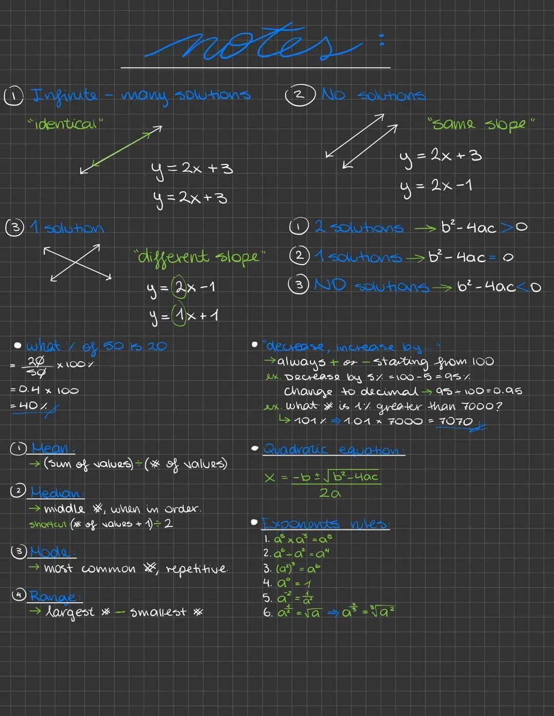 Fun with Math: Quadratic Equations, Exponents, & Slopes Explained!
