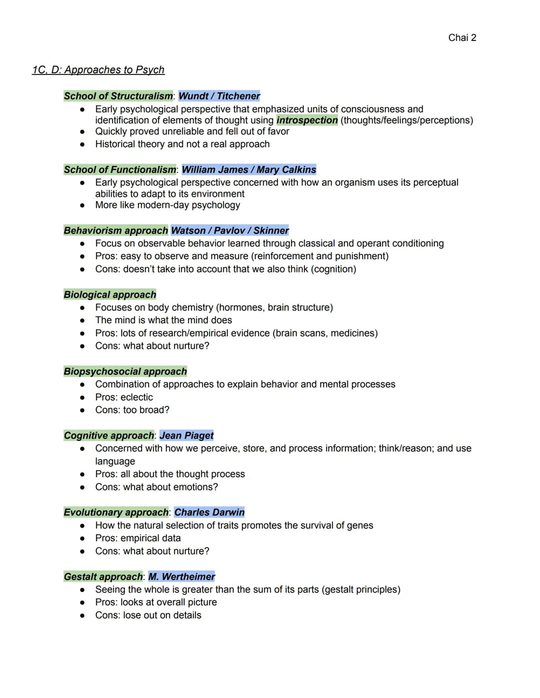 
<h2 id="prepsychology">Pre-Psychology</h2>
<p>In the early stages of psychology, two influential figures were Aristotle and Locke, who disc