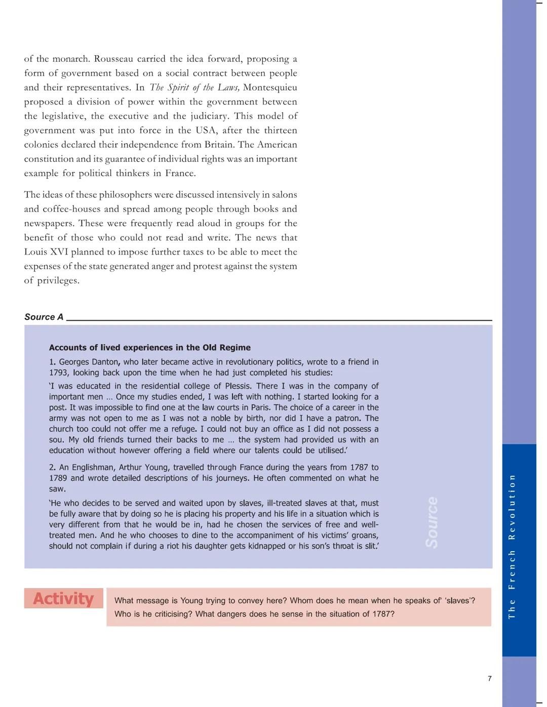 The French Revolution
On the morning of 14 July 1789, the city of Paris was in a state of
alarm. The king had commanded troops to move into 