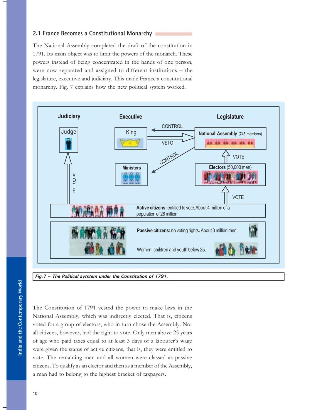 The French Revolution
On the morning of 14 July 1789, the city of Paris was in a state of
alarm. The king had commanded troops to move into 
