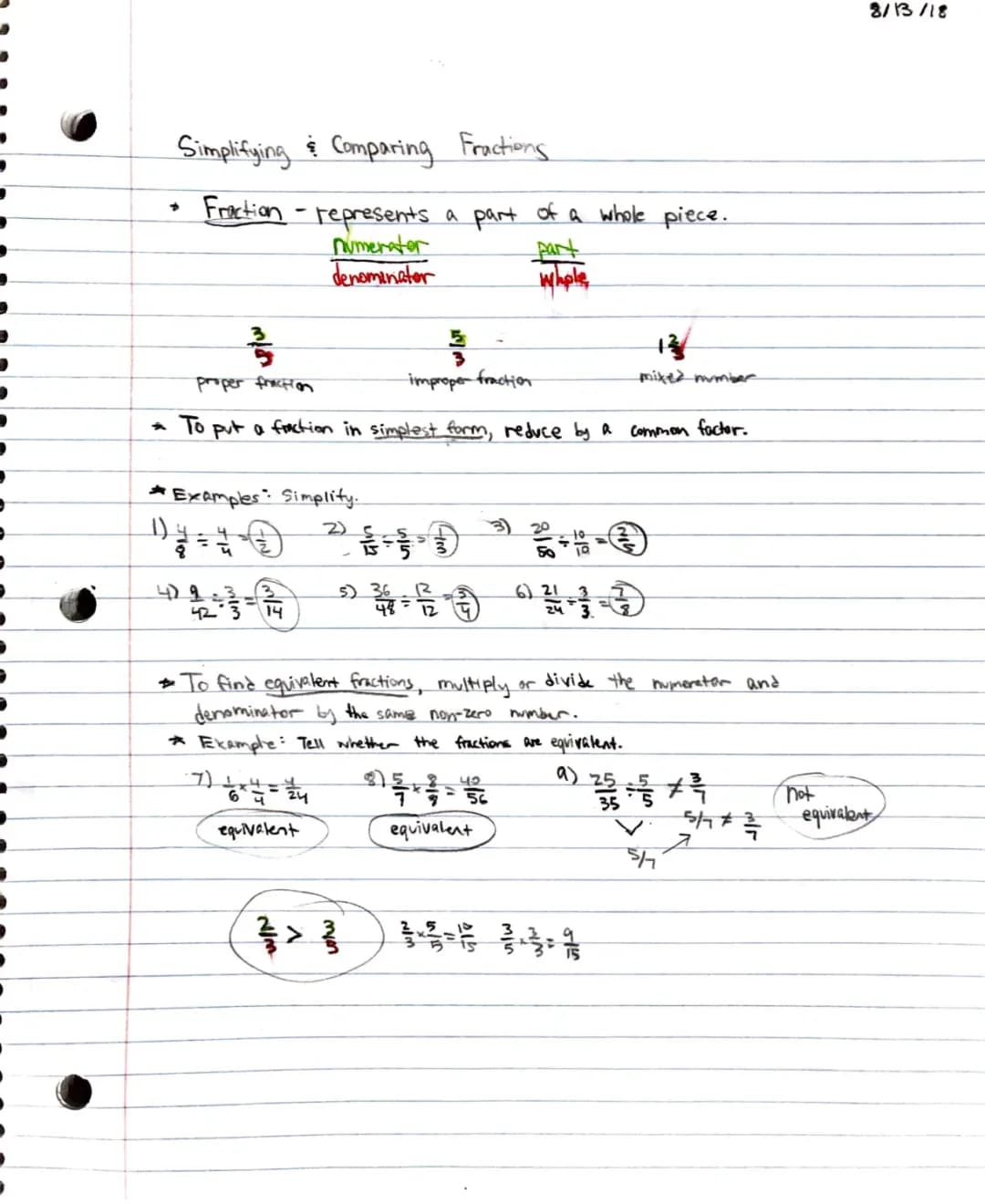 Fractions Made Easy: Simplifying, Comparing, and Calculating!
