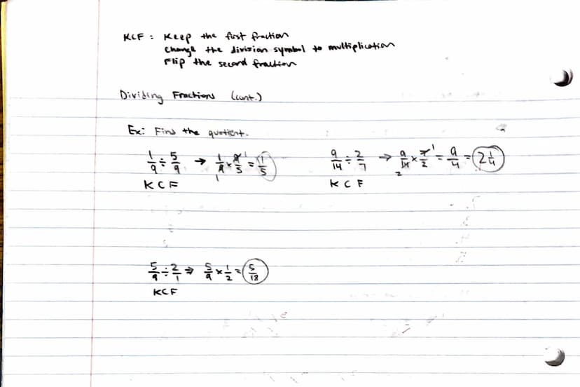 ➜
Simplifying & Comparing Fractions.
Fraction represents a part of a whole piece.
numerator
denominator
Ź
3/353
proper fraction
Examples: Si