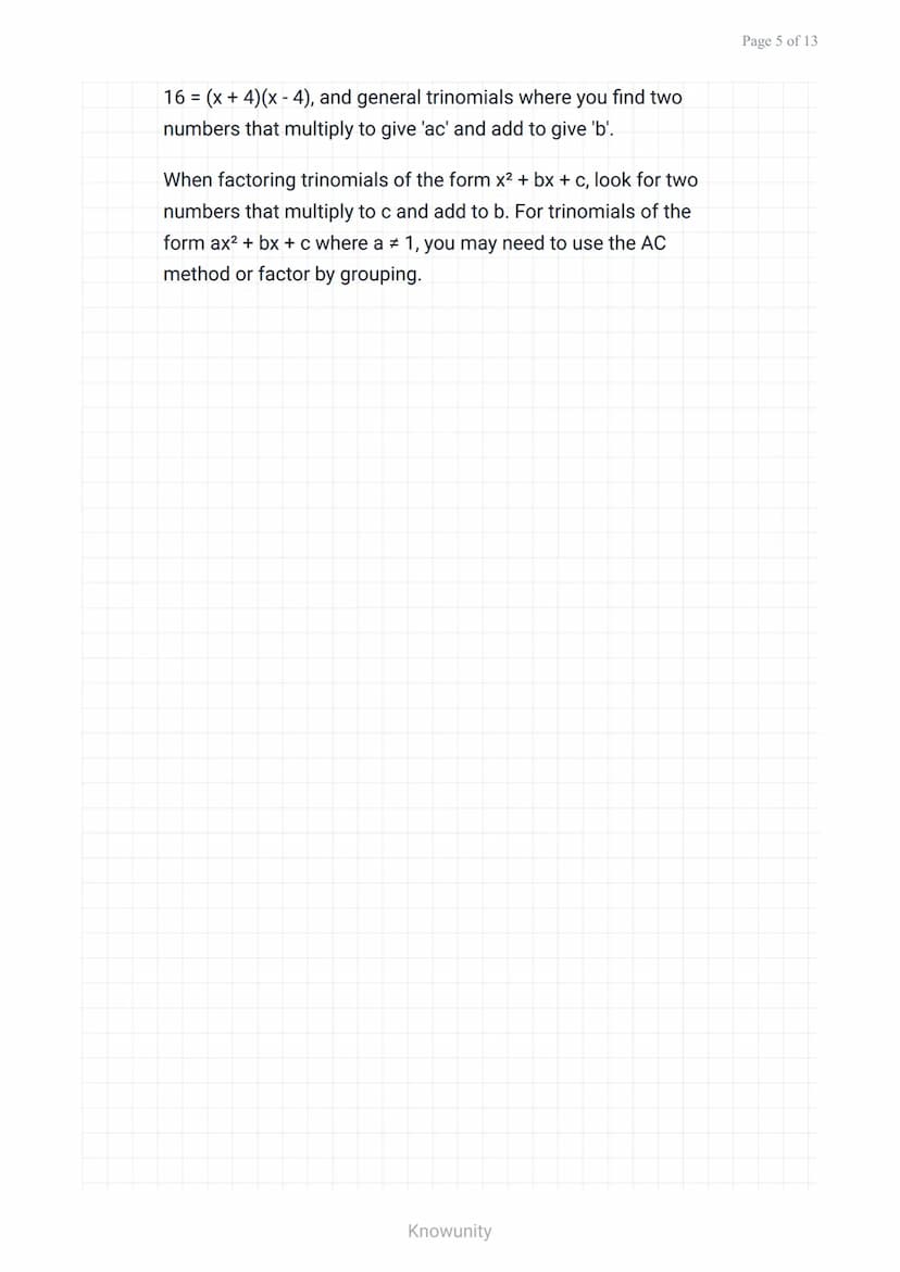 Quadratic equations and functions: Three solving methods
Master factoring, quadratic formula, and
completing the square methods
What you wil