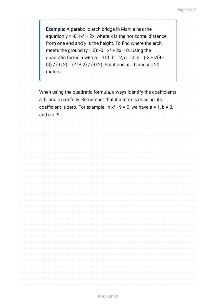 Quadratic equations and functions: Three solving methods
Master factoring, quadratic formula, and
completing the square methods
What you wil