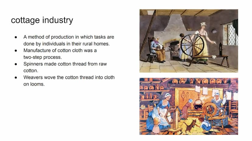 Industrialization and
Nationalism
Chapter 10 The Industrial Revolution
Lesson 1 capital/entrepreneur
Money available for investment.
A perso
