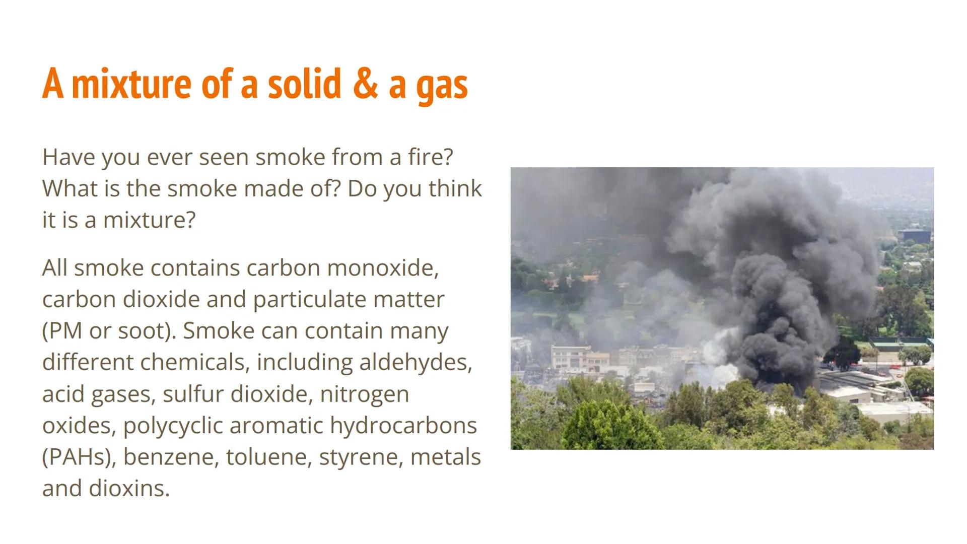 Separating Mixtures
IMPURE
LIQUID
(BOILING)
OUT
COLD
WATER
IN
DISTILLED
LIQUID Pure Substances
Elements
Classifying Substances
Compounds
Sub
