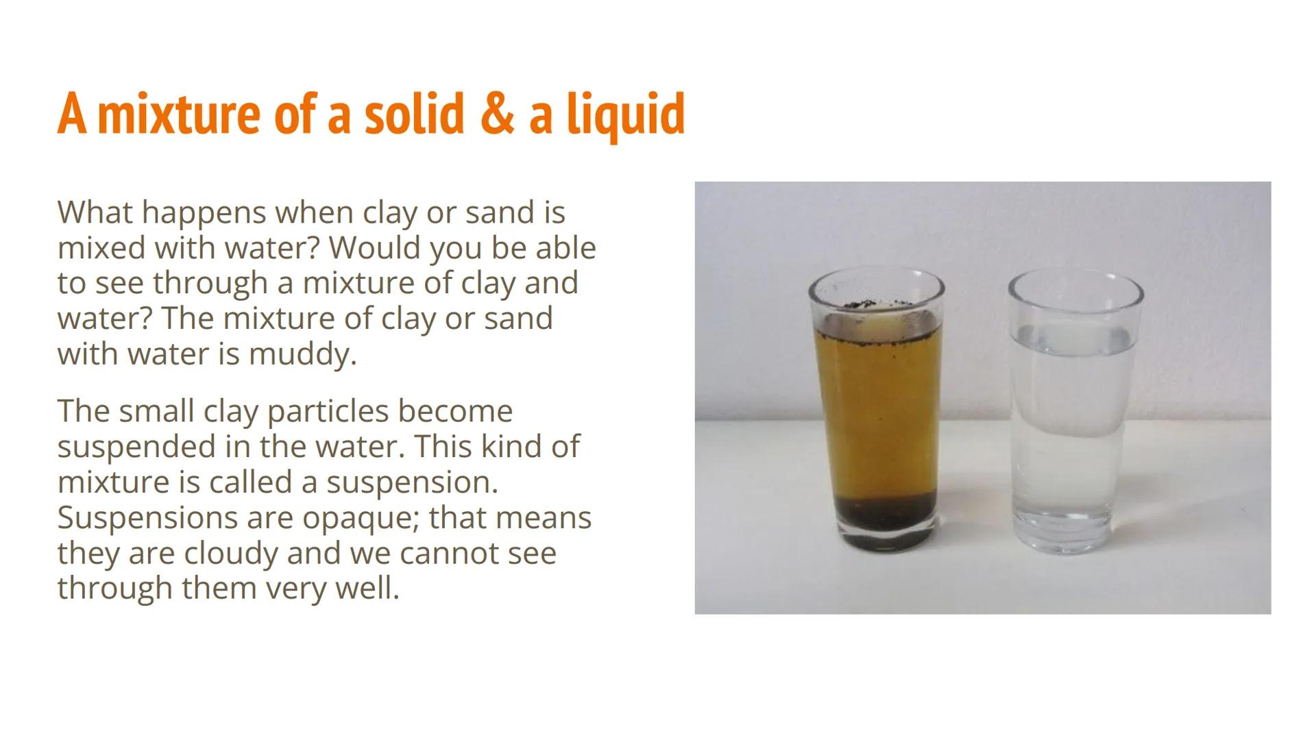 Separating Mixtures
IMPURE
LIQUID
(BOILING)
OUT
COLD
WATER
IN
DISTILLED
LIQUID Pure Substances
Elements
Classifying Substances
Compounds
Sub