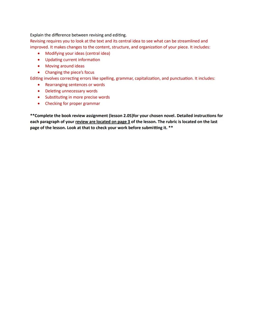 Module 2: Learn From a Classic
Be sure that you complete the "Novel Selection Form" on the announcement page in the course
(at the top of th