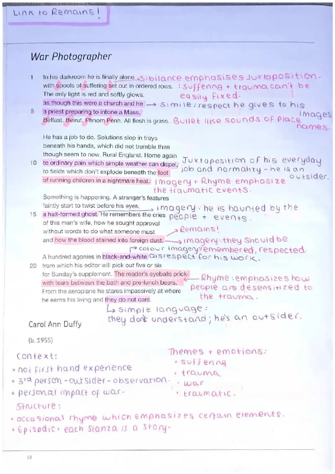 War Photographer Poem Analysis: Easy Guide for Kids