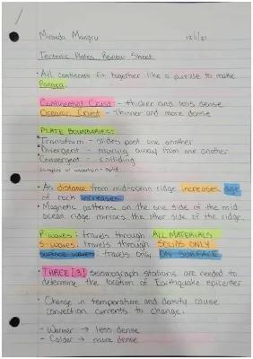 Know Earth Science: Tectonic Plates  thumbnail