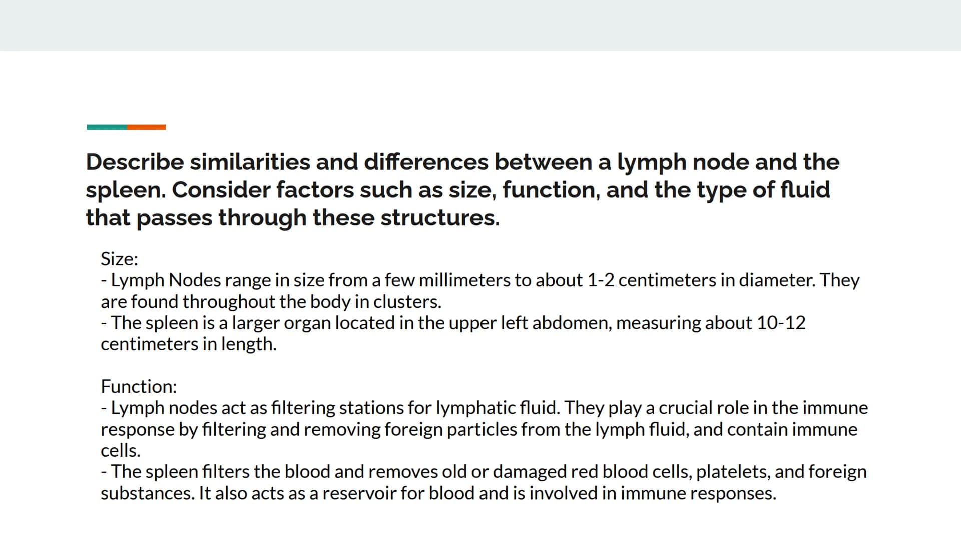 Chapter 12 Lesson Objectives
By: Arshi Maniar, Shreya Arul 12.1 Lesson Objectives Explain the two primary functions of the lymphatic system.