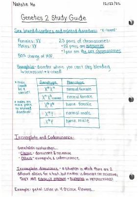 Know Biology - Genetics 2 thumbnail