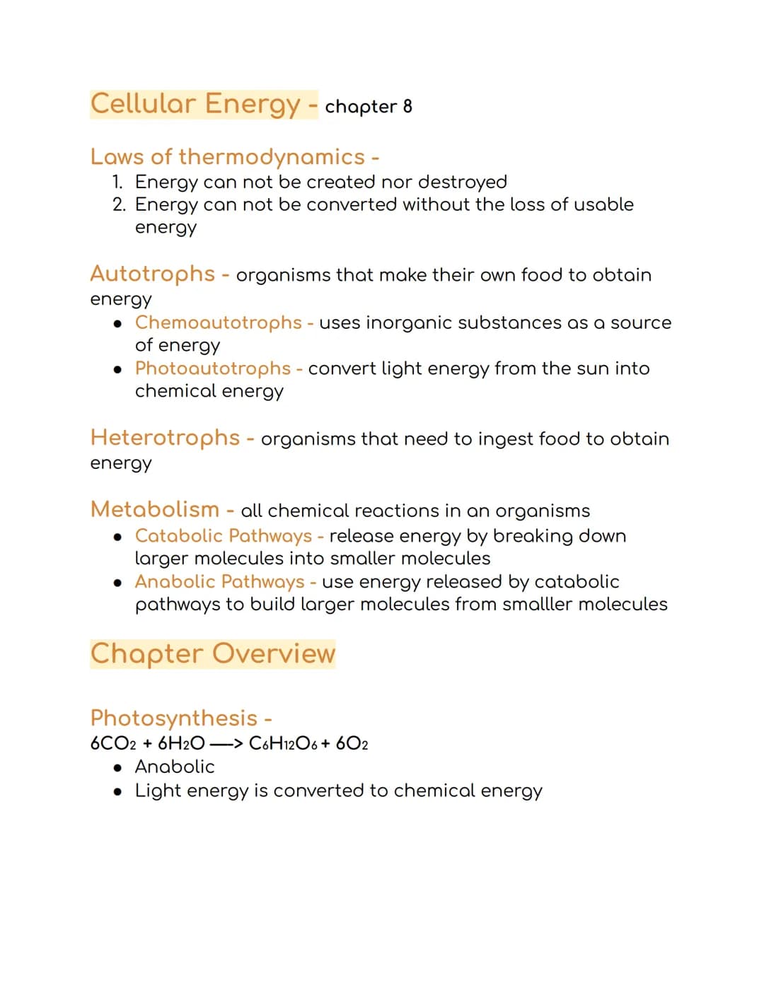 
<p>The first law of thermodynamics states that energy cannot be created or destroyed. The second law of thermodynamics states that energy c