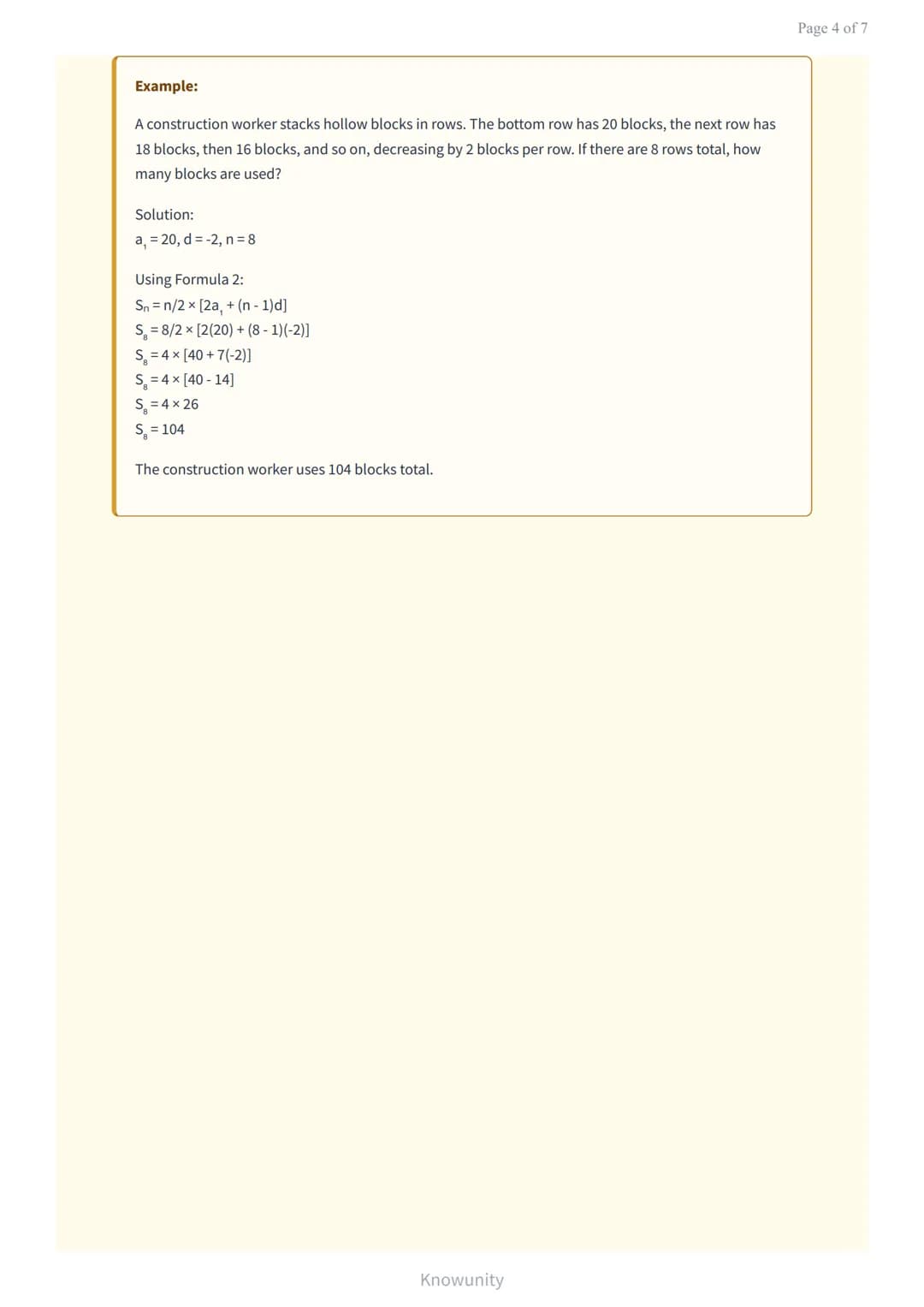Arithmetic sequences and series: Finding patterns in numbers
Learn to identify, analyze, and work with arithmetic sequences and series
What 