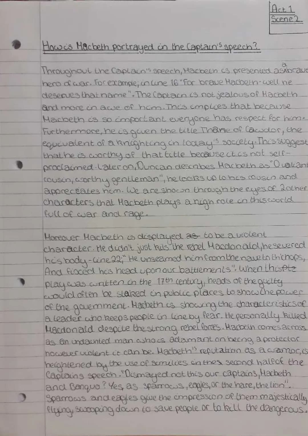 Act 1 Scene 2 Macbeth Summary, Quotes, and Analysis