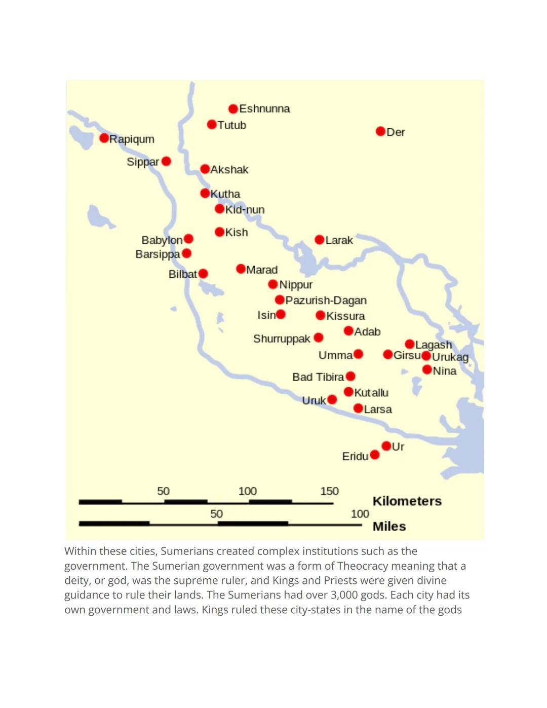 Civilization in Sumerian City-States
(Chapter 2 Digital IAN: Slide 3)
As we learn about World History, it is fascinating to imagine how it a