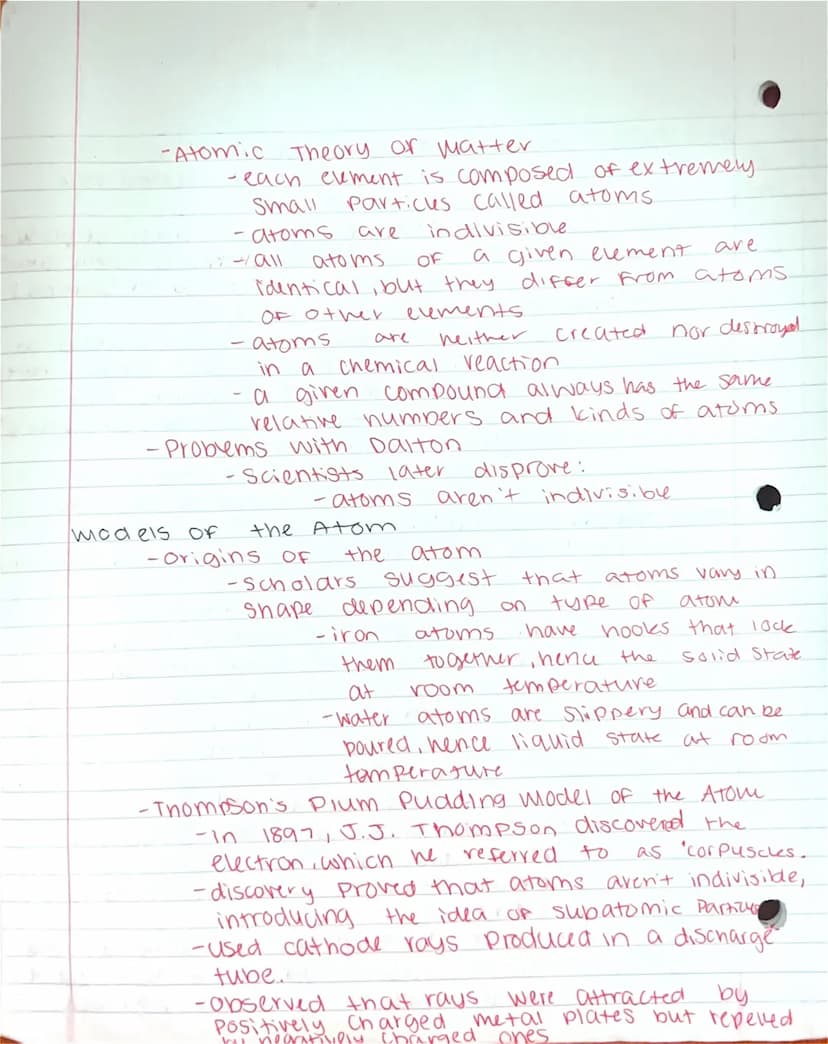 Chemistry 1 honors
Of the
atom
Unit 3: history
topic review
Origins of the atom
-the concept of the atom was
Greek Philosophers, Democritus 