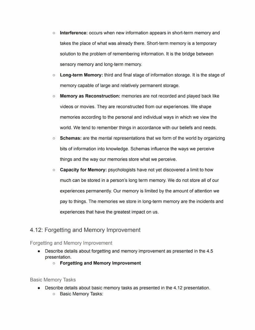Unit 4: Learning and Memory - Guided Notes
4.1 Classical Conditioning
Classical Conditioning
● Describe details about classical conditioning