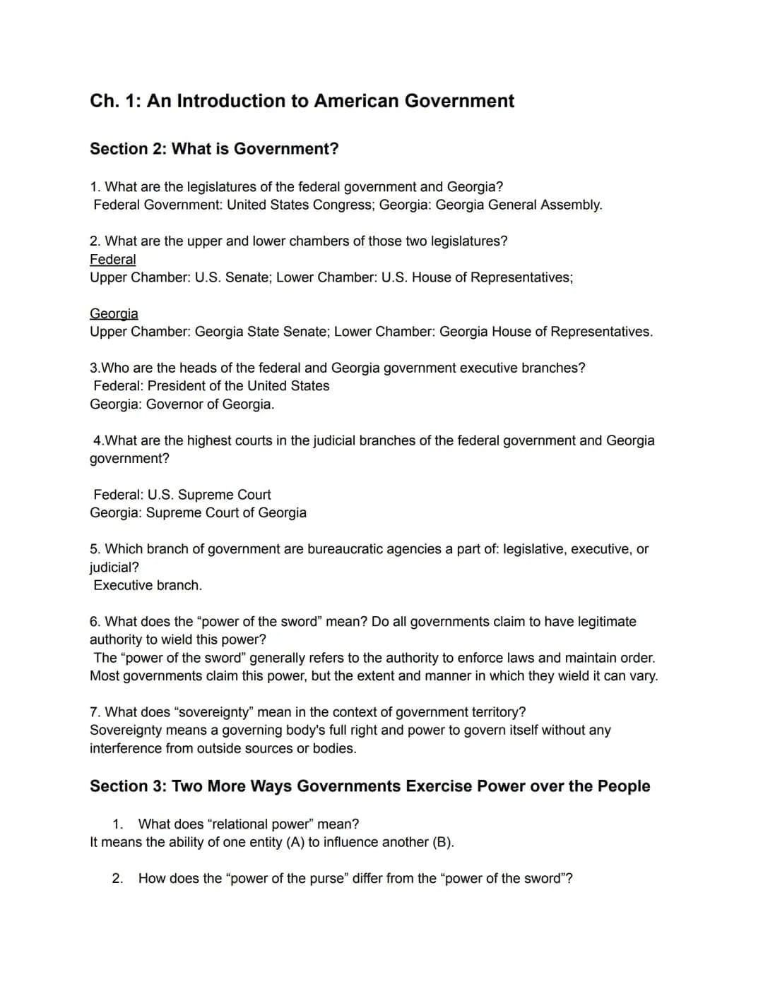Exam 1 - American History