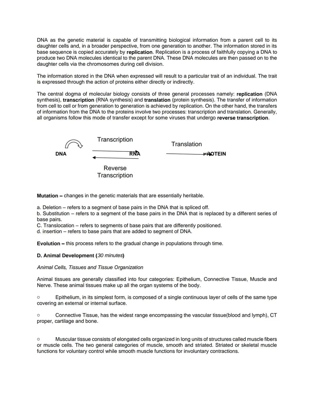 BIOLOGY REVIEWER
Biology - the branch of science that deals with the study of living systems and life processes.
A. Cells
This is probably t